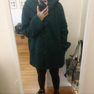 Oversized style comfy coat